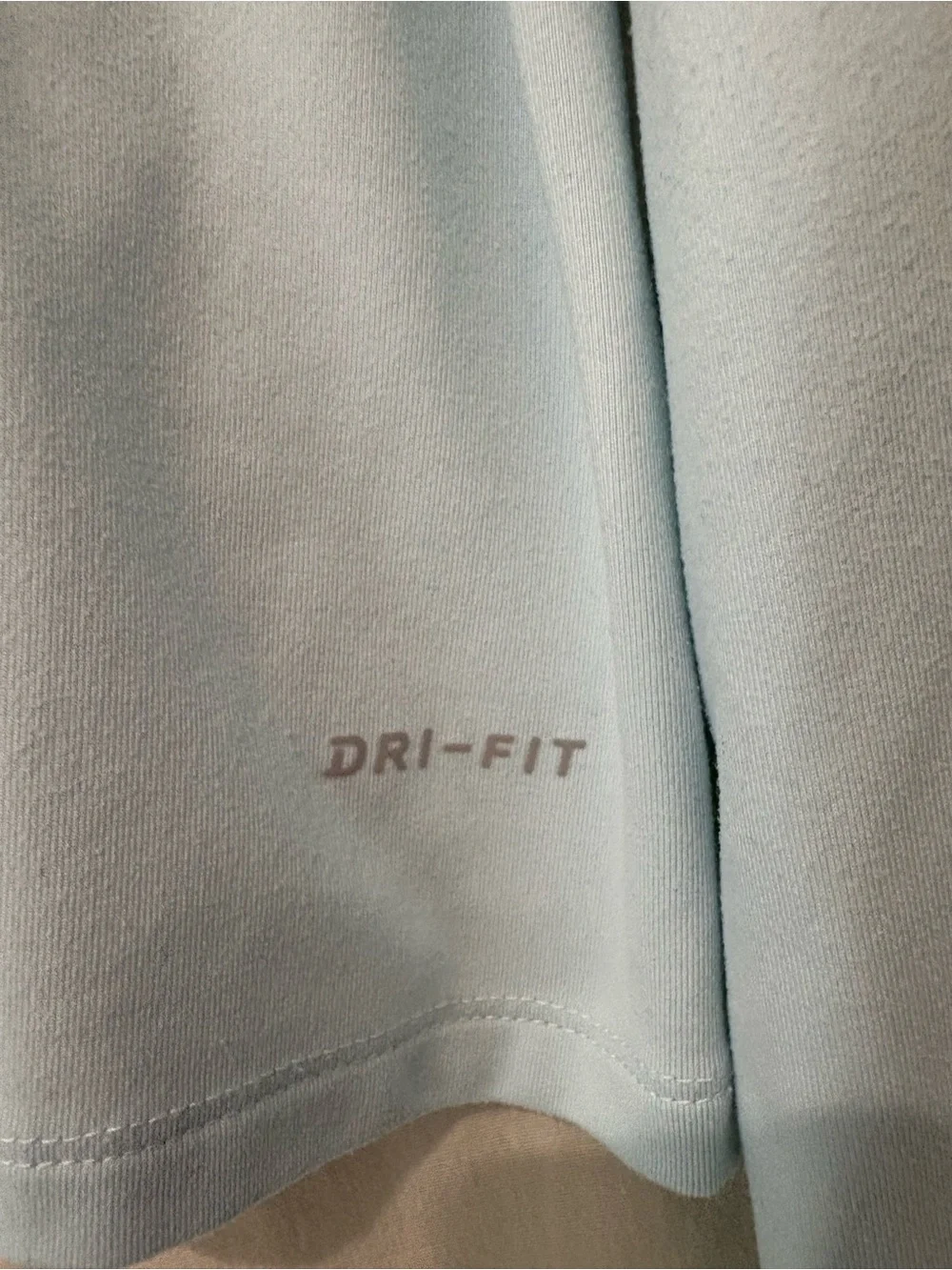 Nike Light Blue Dri-FIT Quarter-Zip Pullover